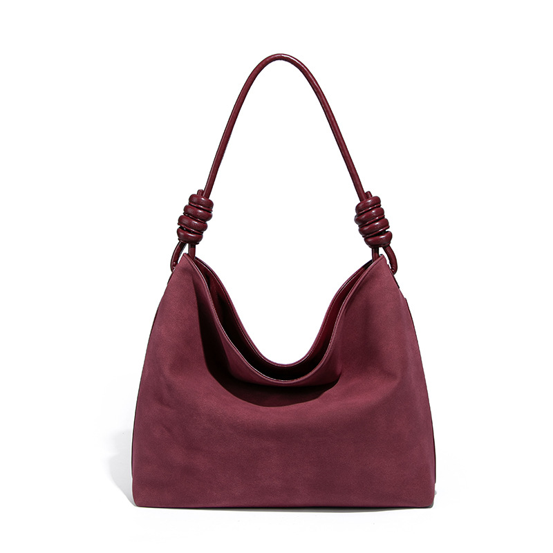 Hobo Bag Slouchy - Women Slouchy Suede Shoulder Handbag Trendy