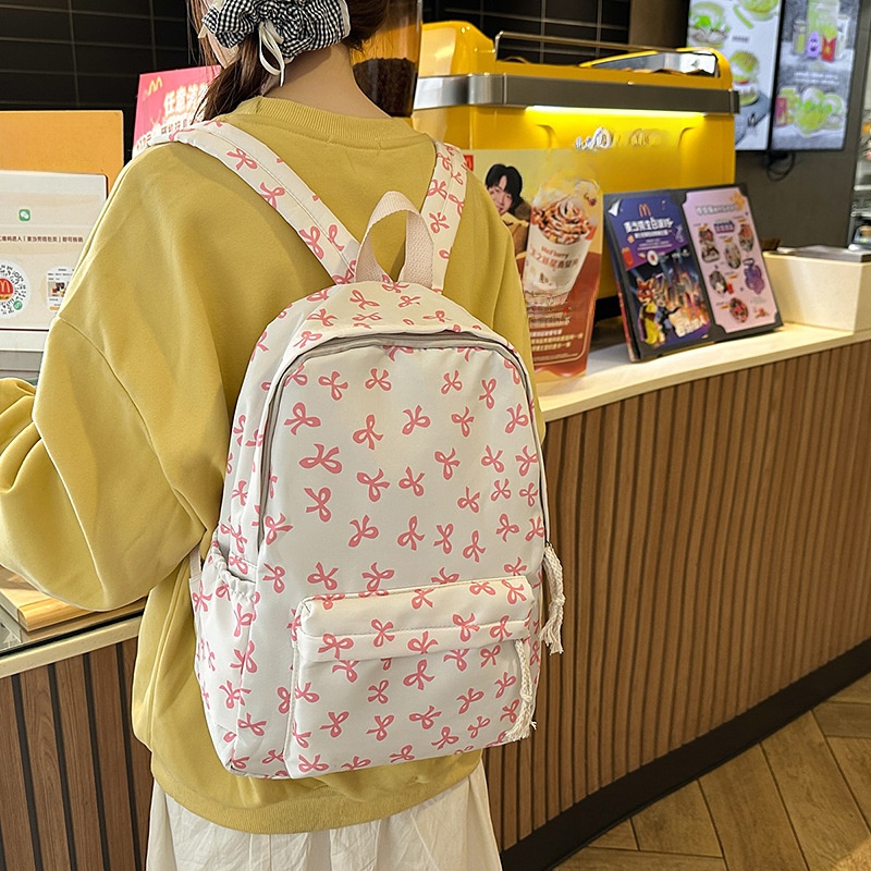 Women Floral Nylon Backpack 6  - огляд і ціна Women Bags For College