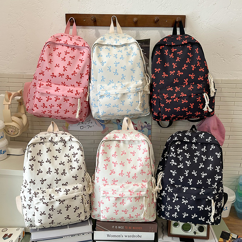 Women Floral Nylon Backpack 6  - огляд і ціна Women Bags For College