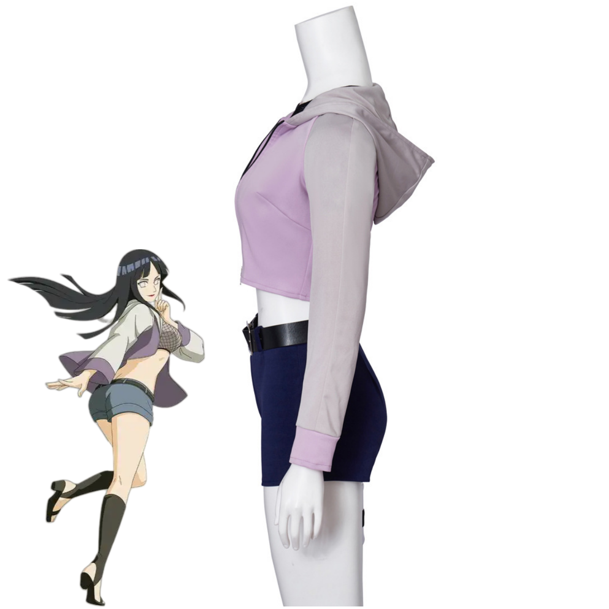 Anime Hyuga Hinata Cosplay Cos - огляд і ціна Women'S Japanese Bags