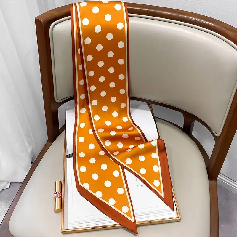 Design Print Skinny Scarf Plai - огляд і ціна Women Bags Branded