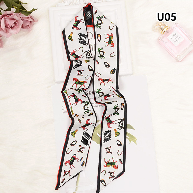 Horse Plaid Skinny Scarf Women - огляд і ціна Women Bags Branded