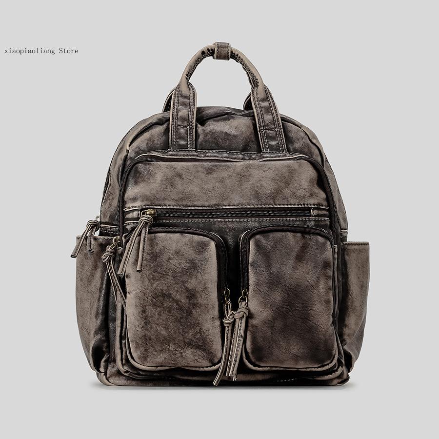Luxury Soft Washed Pu Leather  - огляд і ціна Women Bags For College