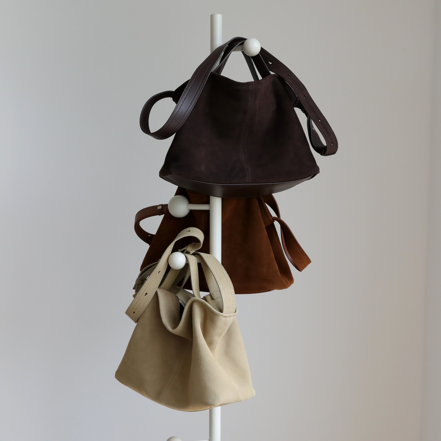 Genuine Leather Suede Tote Bag - огляд і ціна Hobo Bag Slouchy