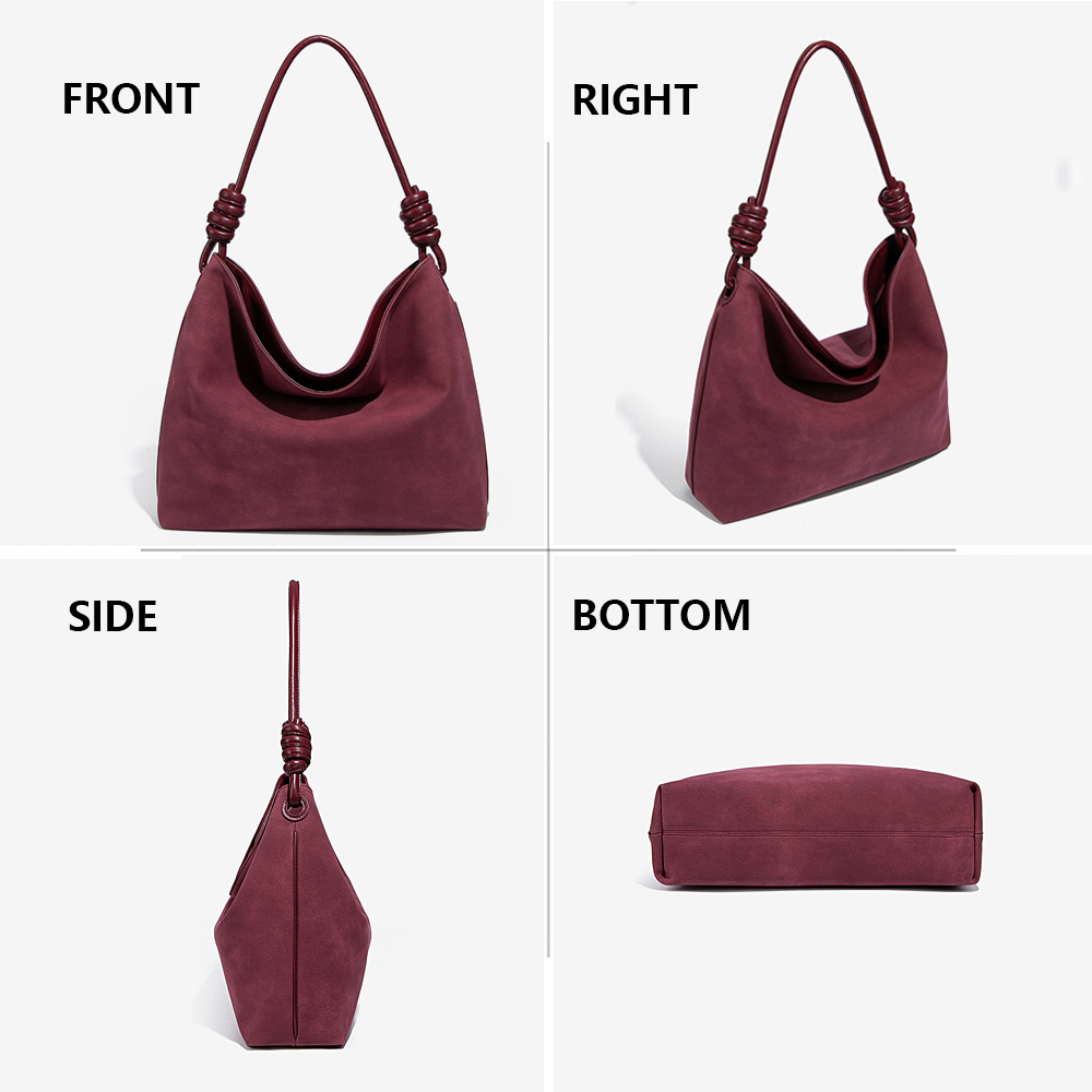 Women Slouchy Suede Shoulder H - огляд і ціна Hobo Bag Slouchy