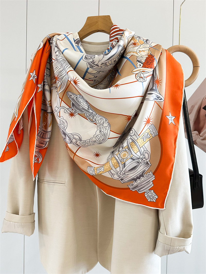 Luxury Brand Scarf Large Silk  - огляд і ціна Women Bags Branded