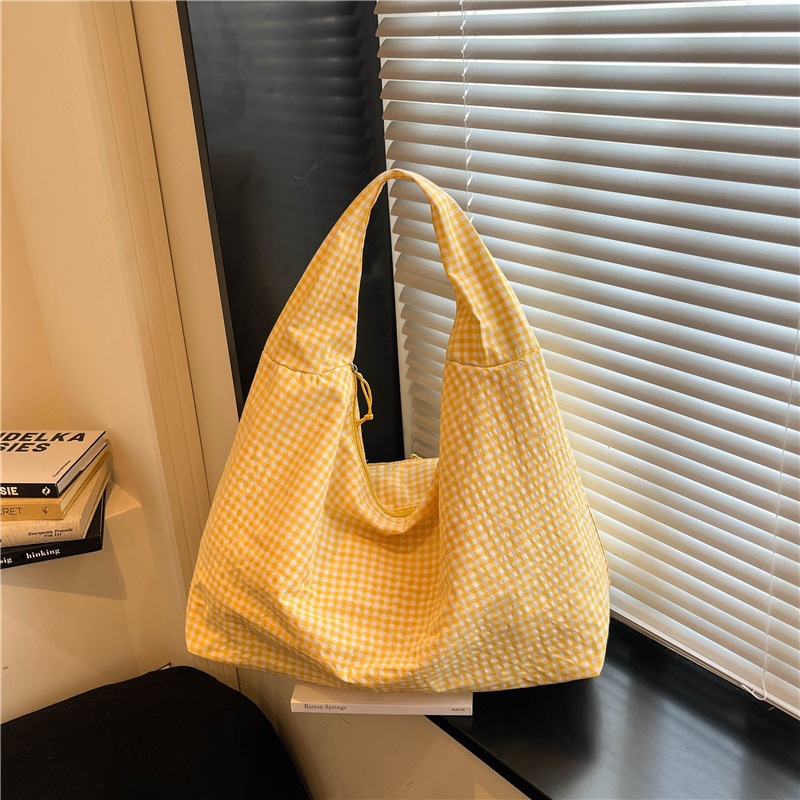 Custom Logo Pastel Gingham Slo - огляд і ціна Hobo Bag Slouchy
