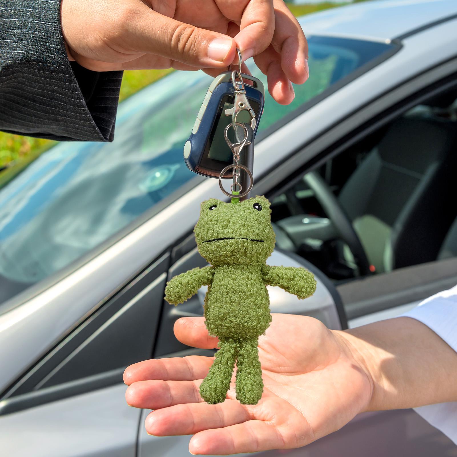Plush Frog Keychain Bag Charm  - огляд і ціна Women'S Bags New Collection
