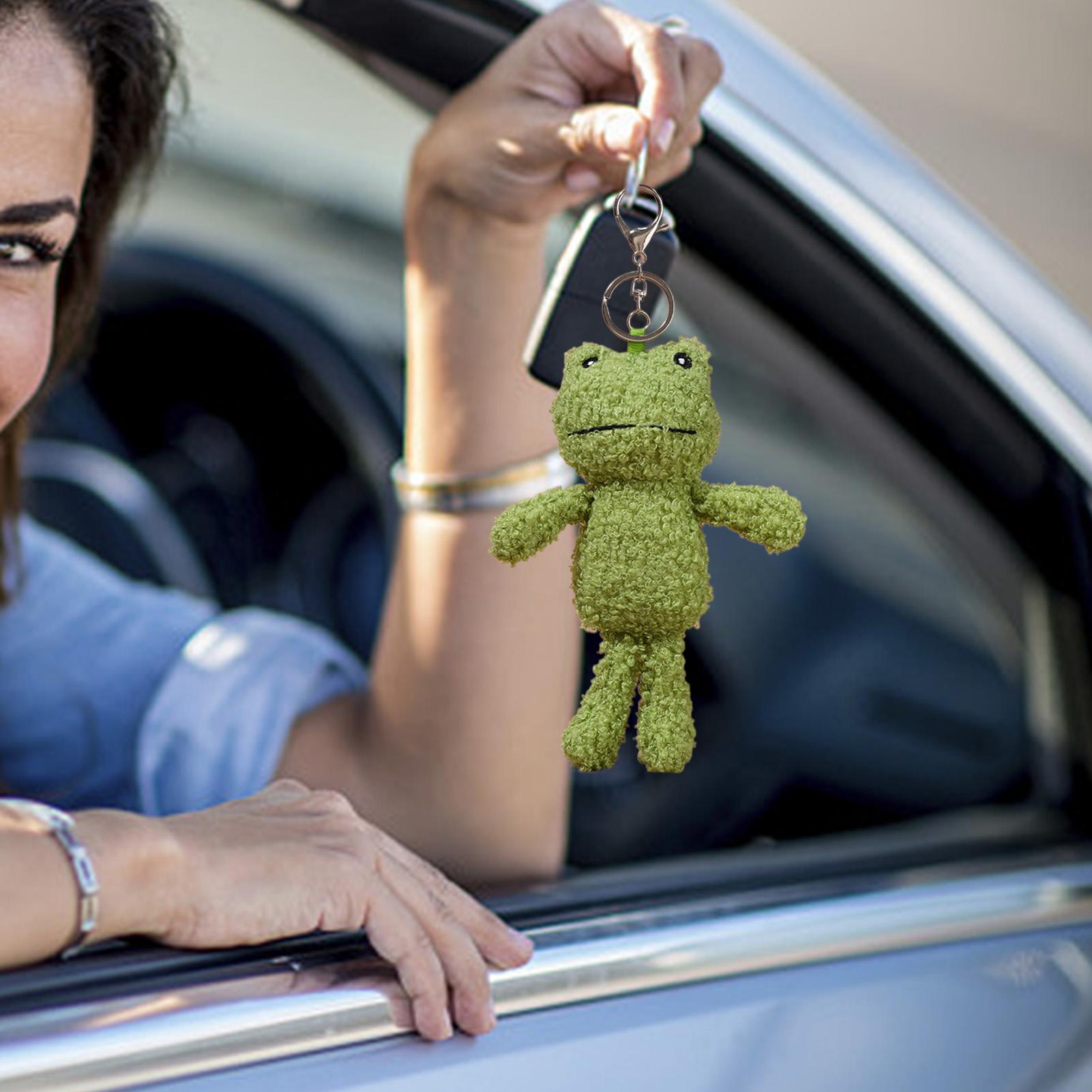 Plush Frog Keychain Bag Charm  - огляд і ціна Women'S Bags New Collection