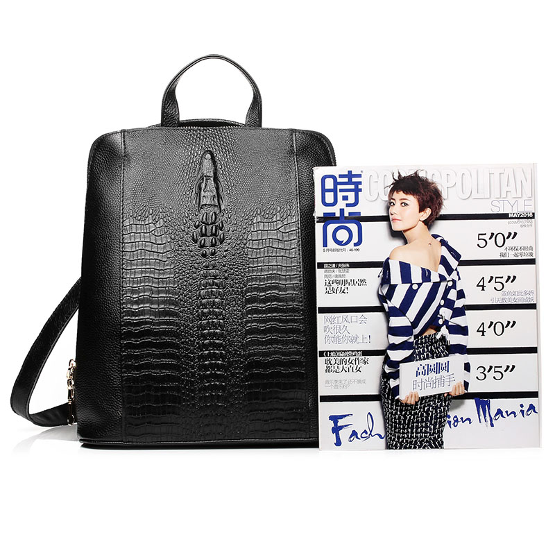 Zency 100% Genuine Leather Kna - огляд і ціна Mini Backpack Women