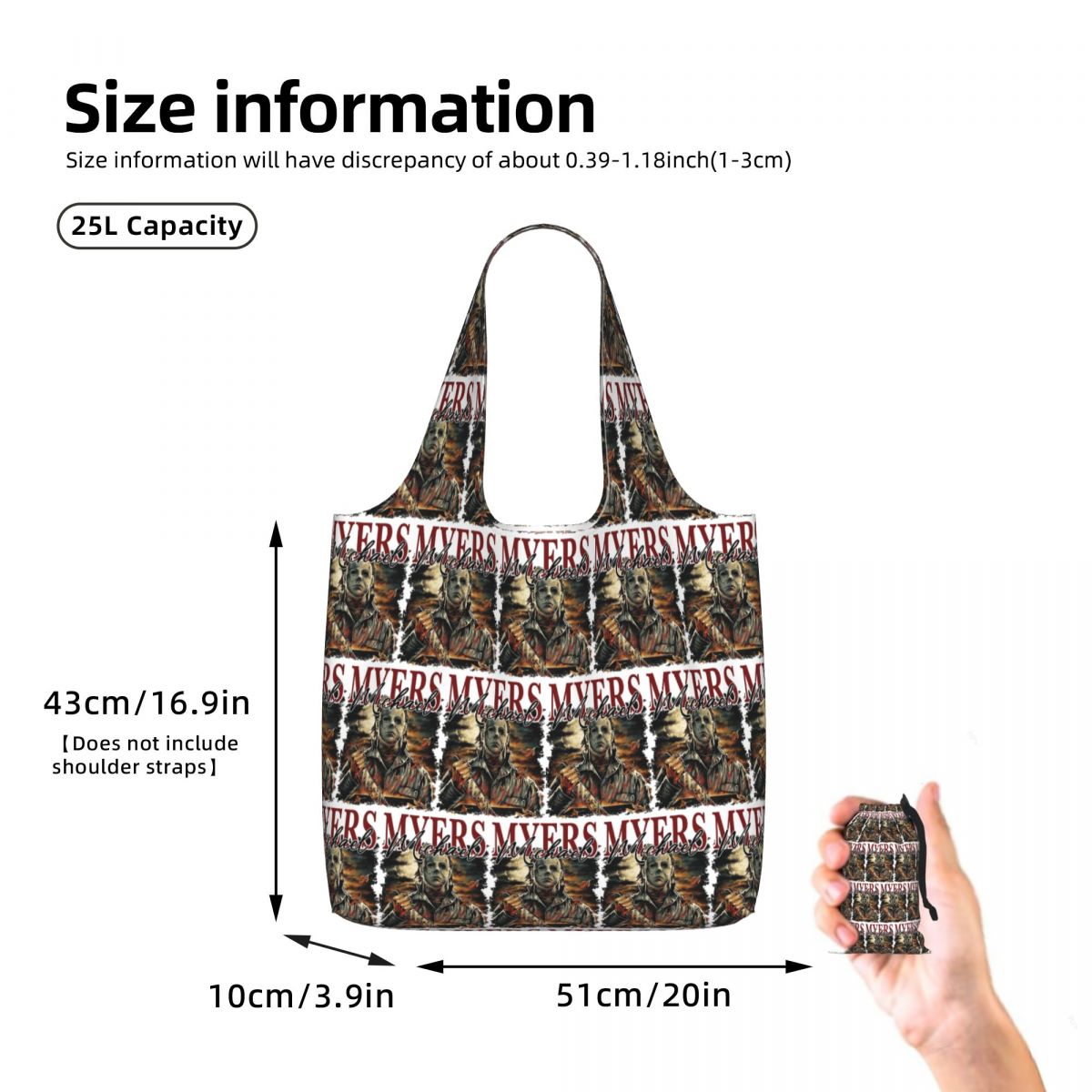 Michael Myers Shopping Tote Ba - огляд і ціна Women Bags Myer