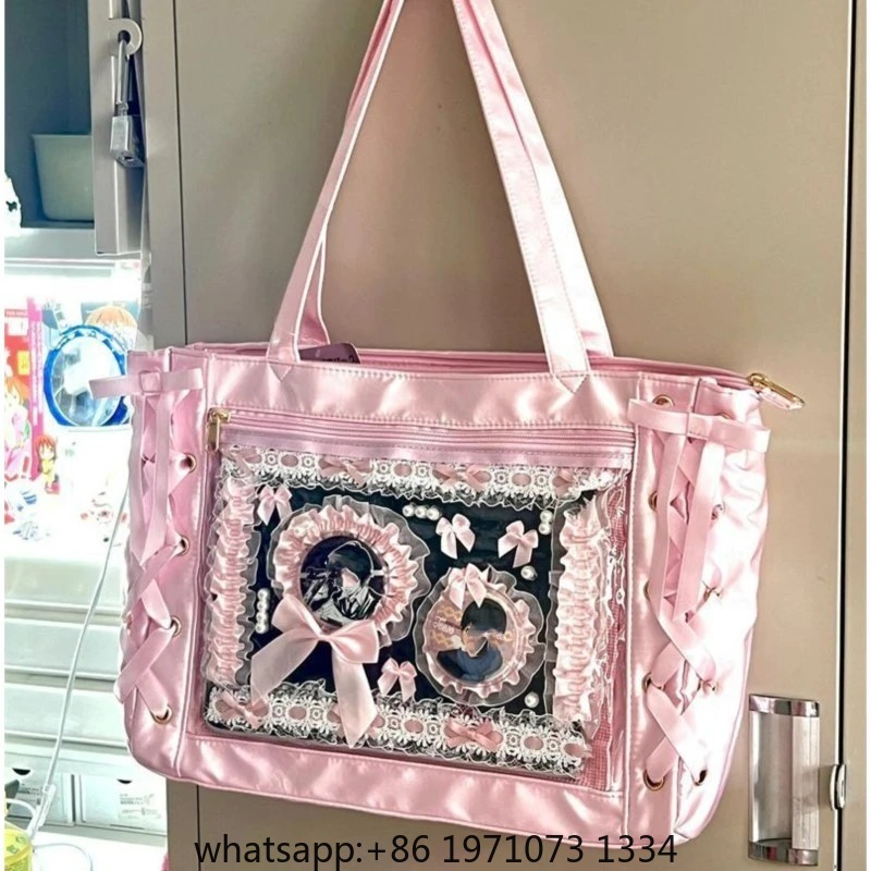 New  Sweet Lolita Pink Ita Bag - огляд і ціна Women'S Japanese Bags