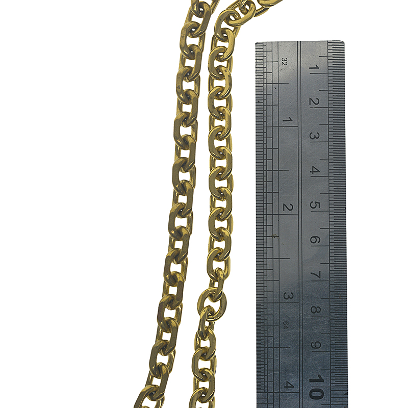 custom length  biker brass mad - огляд і ціна Mini Purse Chain