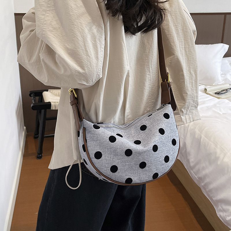 Women Polka Dot Hobo Bag Femal - огляд і ціна Hobo Bag Slouchy