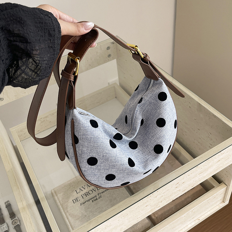 Women Polka Dot Hobo Bag Femal - огляд і ціна Hobo Bag Slouchy