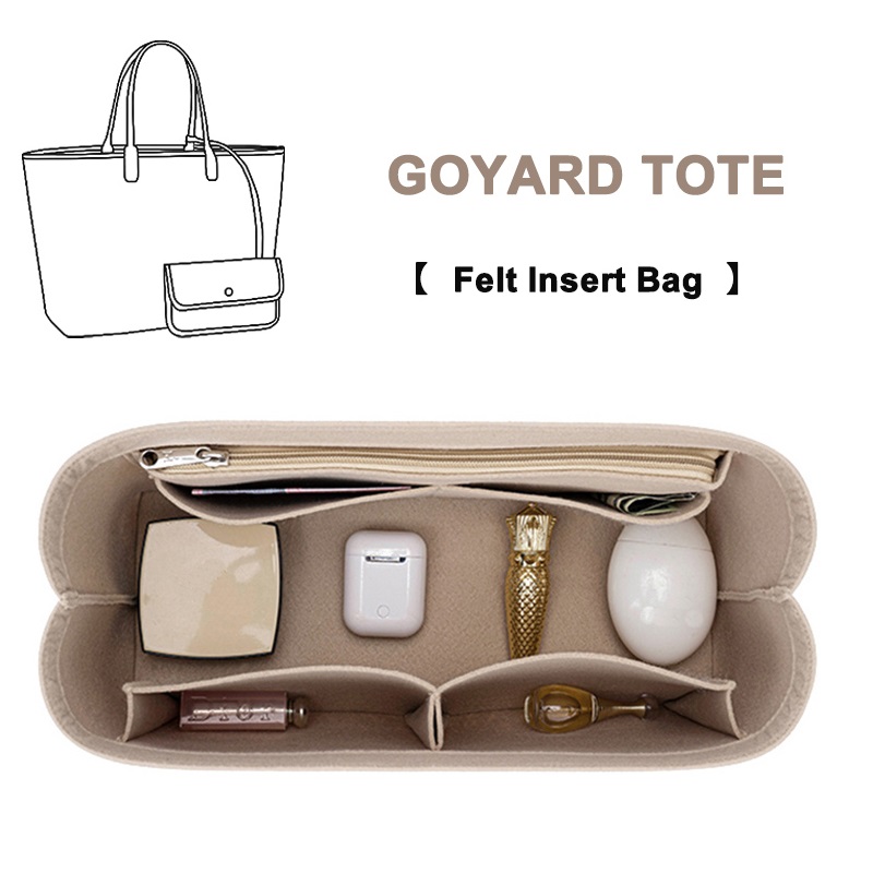 Felt Insert Bag Organizer For  - огляд і ціна Women Bags Goyard