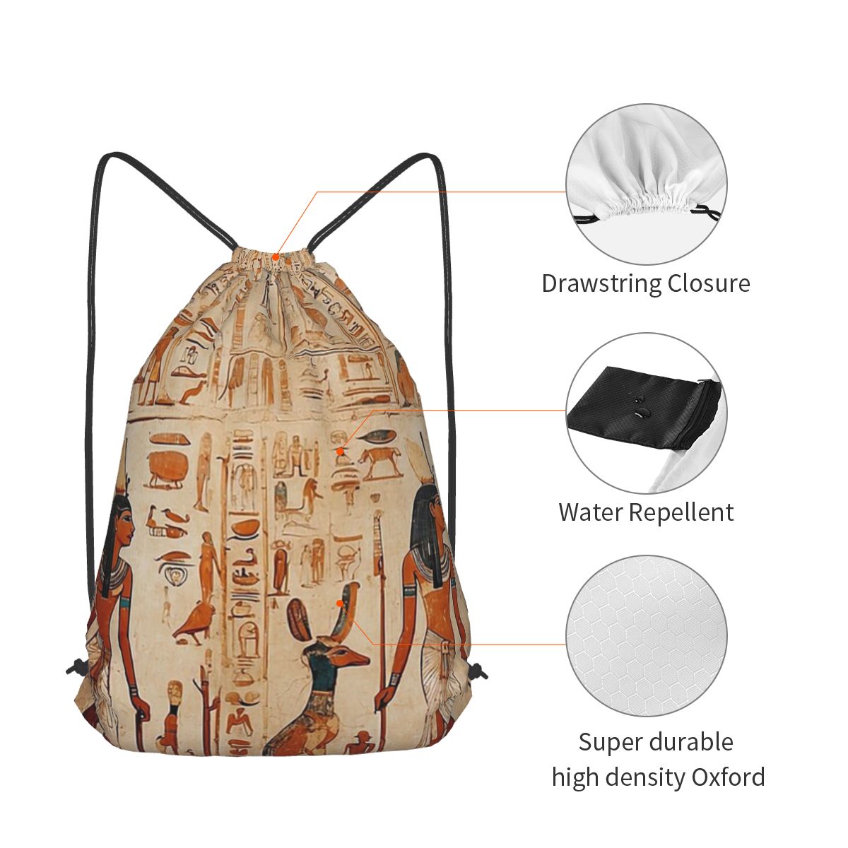 Ancient Egypt Mural Egyptian M - огляд і ціна Women Bags Egypt