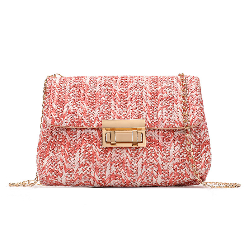 Women Summer Beach Rainbow Str - огляд і ціна Mini Purse Chain
