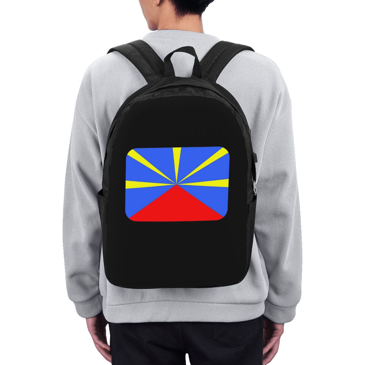 974 Reunion Island Flag Backpa - огляд і ціна Women Bags For College