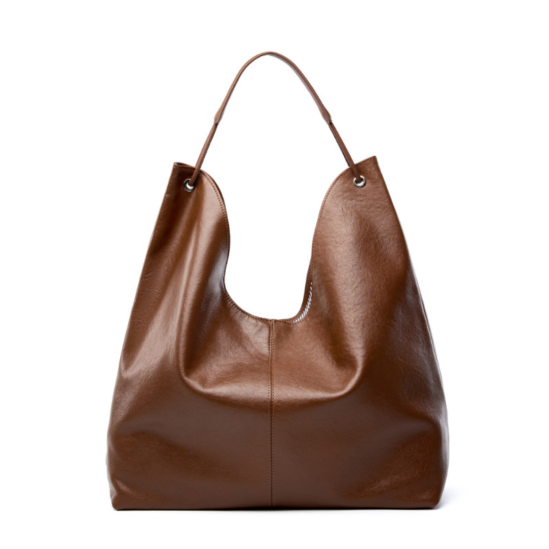 Luxury Genuine Leather Handbag - огляд і ціна Hobo Bag Slouchy