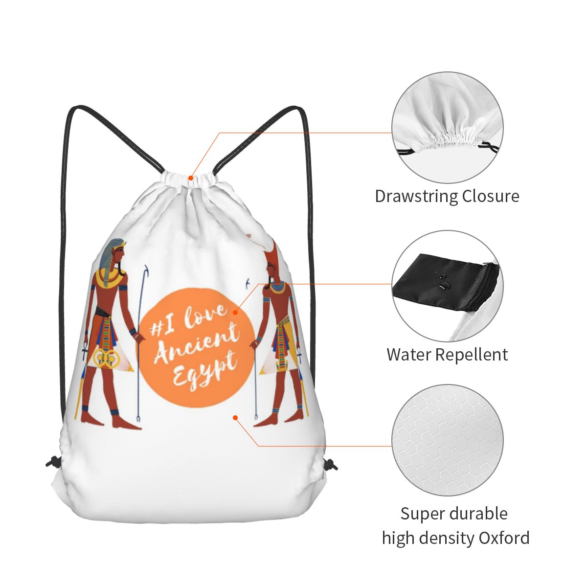 I Love Ancient Egypt Pharaohs  - огляд і ціна Women Bags Egypt