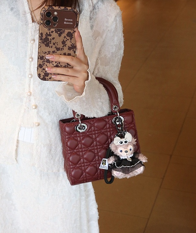 CLAREGQI Women Acrylic Handle  - огляд і ціна Mini Purse Chain