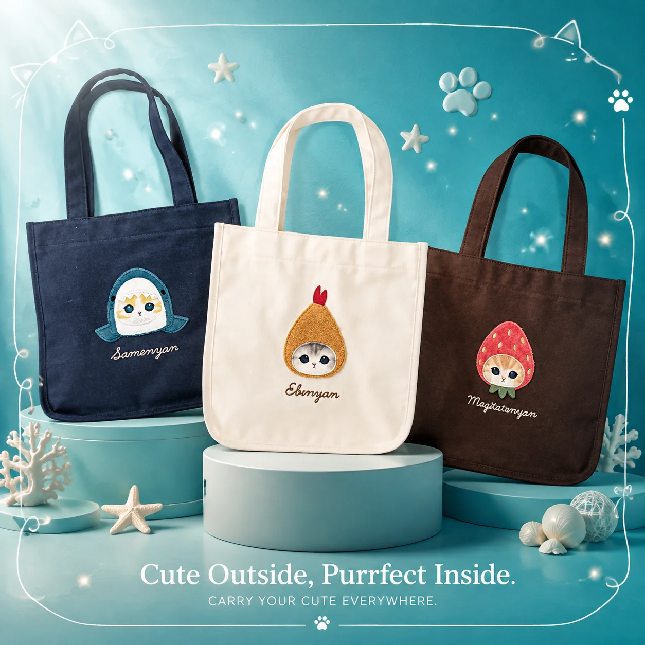 Japanese Mofusand Same Style N - огляд і ціна Women'S Japanese Bags
