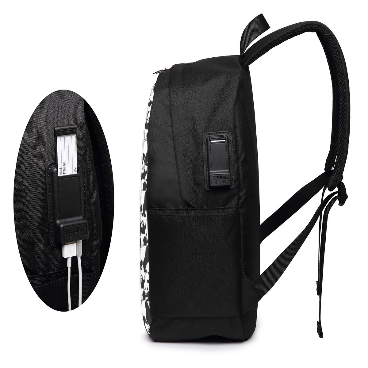 Panda Pattern Backpack Travel  - огляд і ціна Women Bags For College