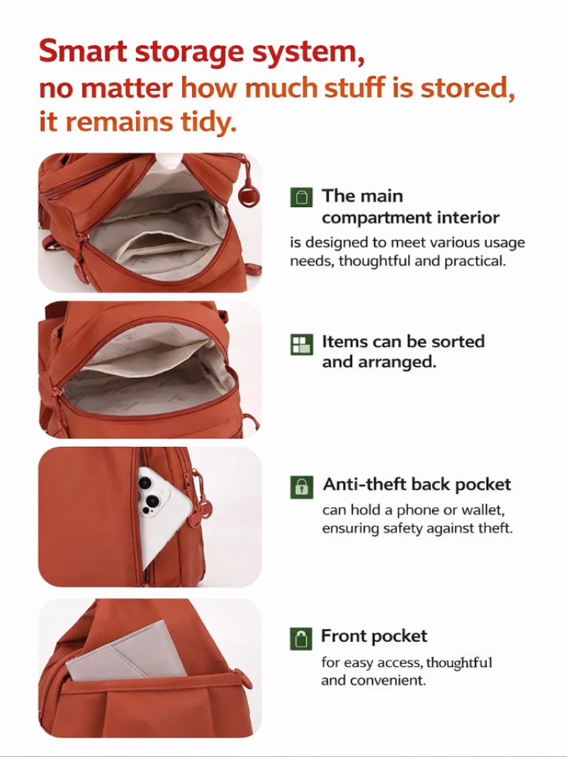 Women's Lightweight Mini Backp - огляд і ціна Mini Backpack Women